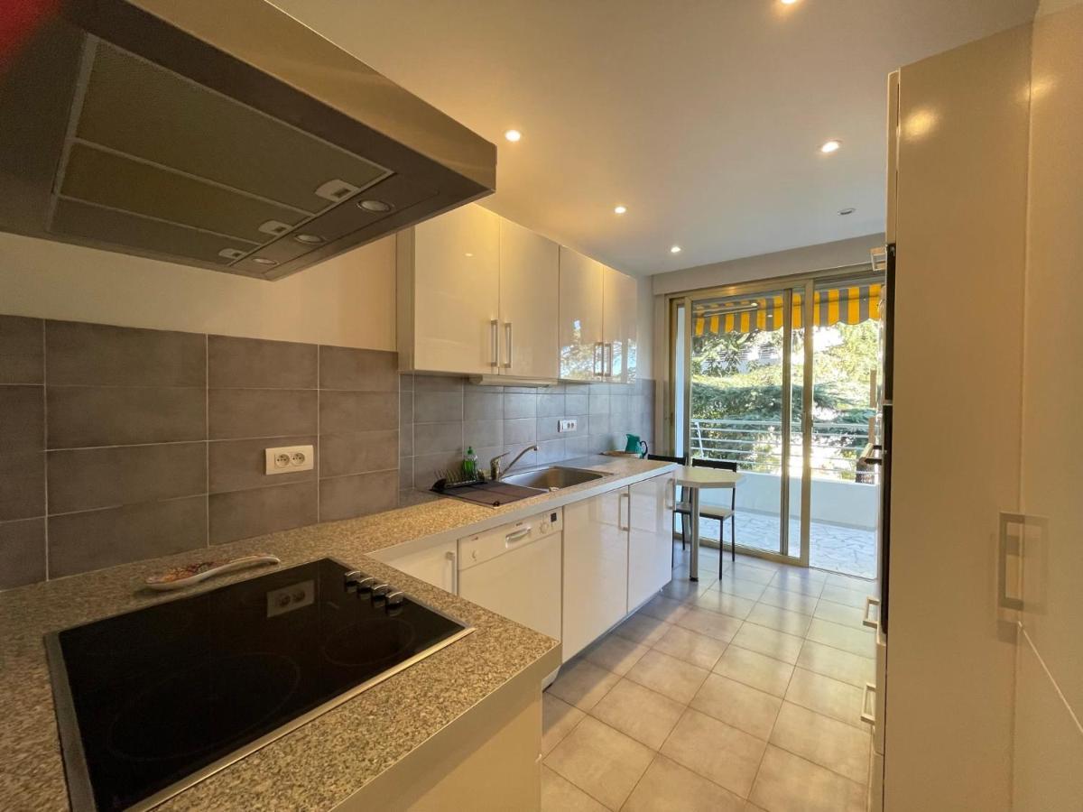 C012-Appartement Confortable Avec Piscine, Tennis Et Grand Parc 칸느 외부 사진
