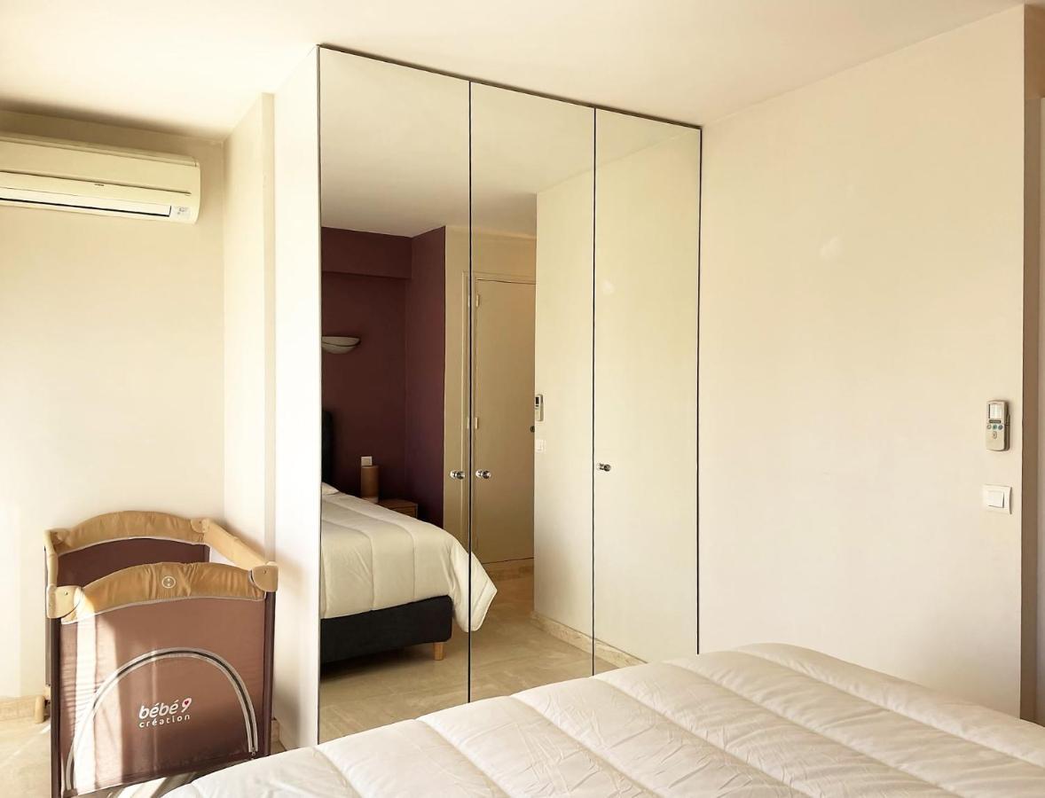 C012-Appartement Confortable Avec Piscine, Tennis Et Grand Parc 칸느 외부 사진