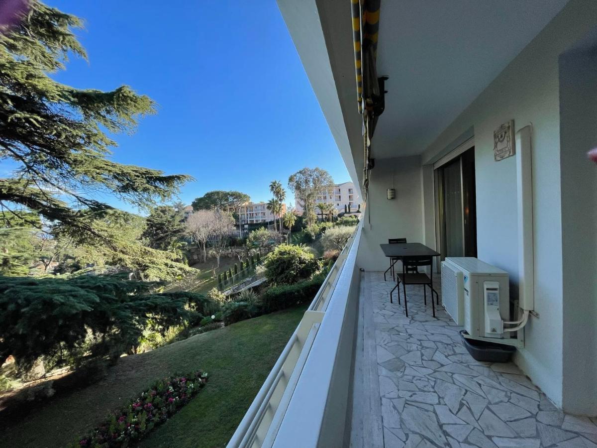 C012-Appartement Confortable Avec Piscine, Tennis Et Grand Parc 칸느 외부 사진